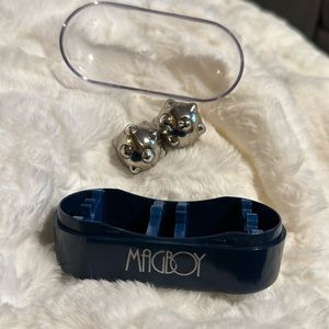 MAGBOY , magnetic stress, relief therapy ball. Preowned . Made in Japan.